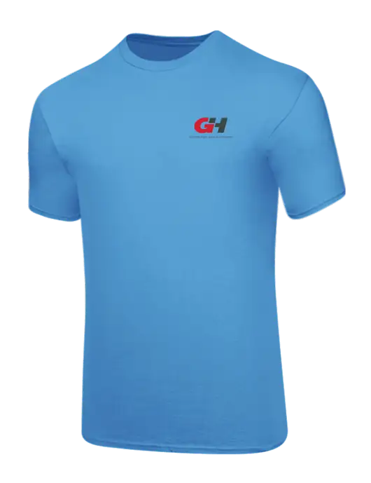 Core Blend Light Sapphire Blue T-Shirt w/G&H Logo