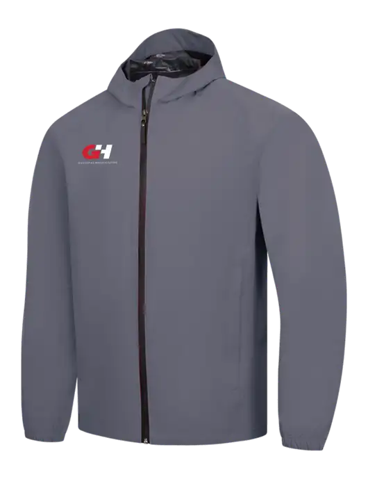 Dark Grey Essential Rain Jacket w/G&H Logo