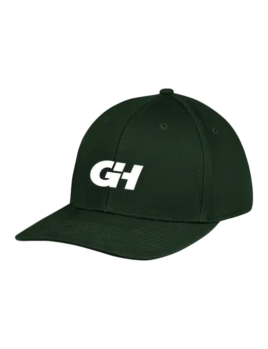 Premium Modern Structured Twill Dark Green Snapback Cap w/G&H Logo