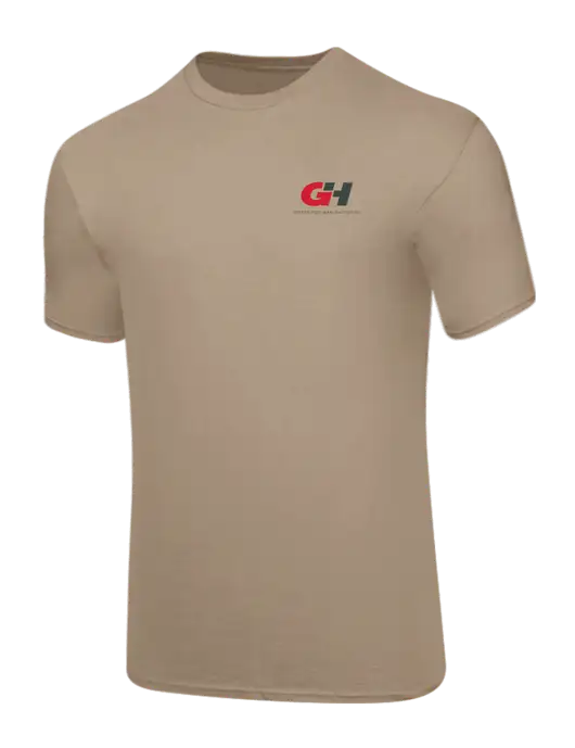 Core Blend Dark Tan T-Shirt w/G&H Logo