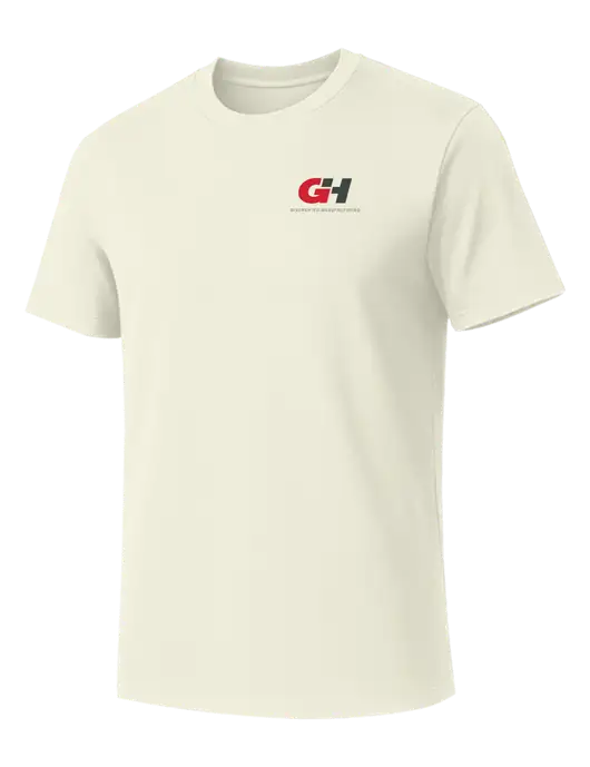 Allmade White Sand Organic Cotton Tee w/G&H Logo