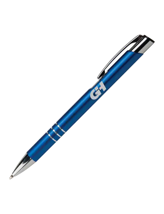 Laurent Blue Pen - Black Ink w/G&H Logo