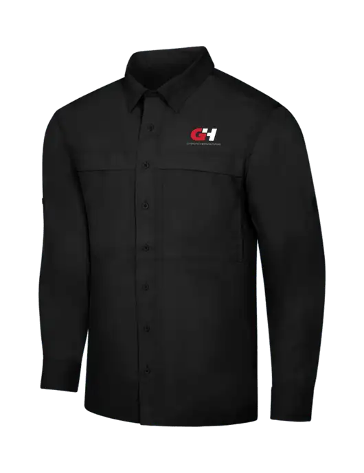Black Long Sleeve UV Daybreak Shirt w/G&H Logo