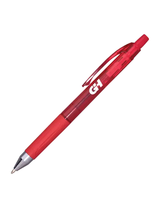 Translucent Red Tint Pen - Red Ink w/G&H Logo