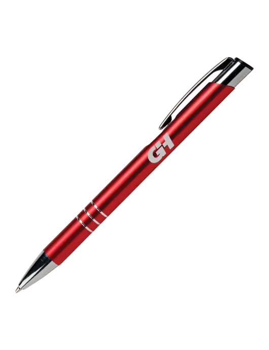Laurent Red Pen - Black Ink w/G&H Logo