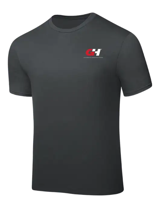 Dark Grey PosiCharge Competitor Tee w/G&H Logo