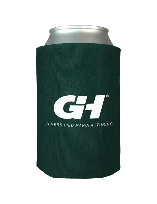 Dark Green Foam Coolie w/G&H Logo