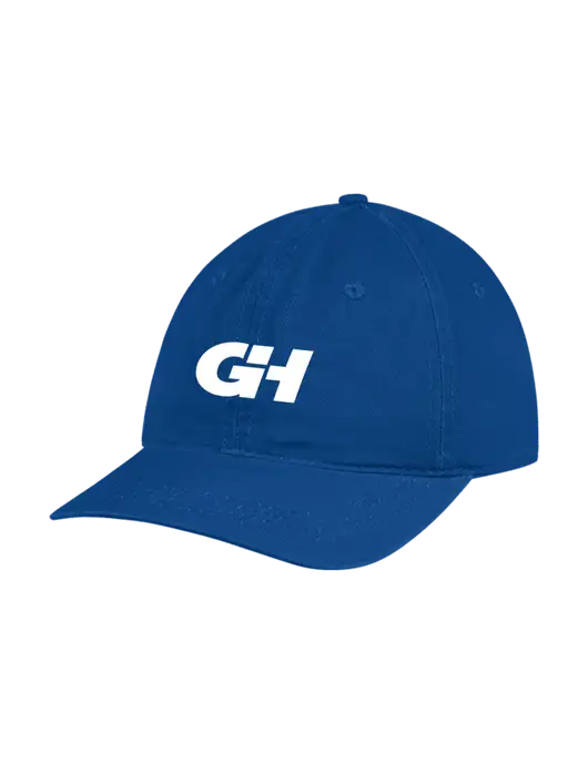 Garment Washed Unstructured Twill Royal Cap w/G&H Logo