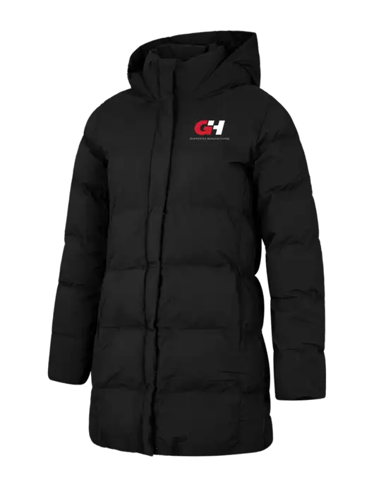 Mercer+Mettle Womens Deep Black Puffy Parka  w/G&H Logo