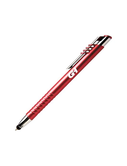 Schirhart Red Stylus Pen - Blue Ink w/G&H Logo