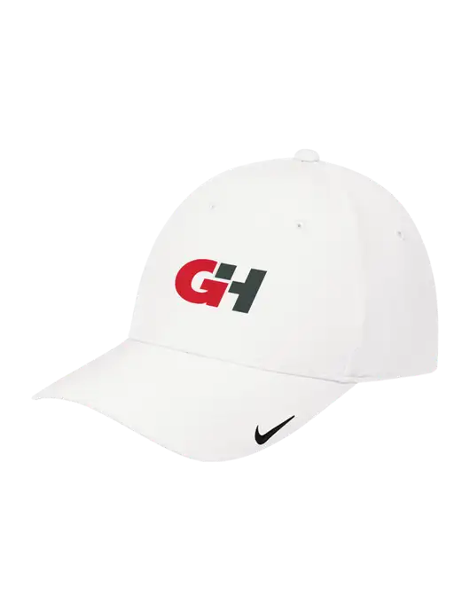 Nike White Dri-FIT Legacy Cap w/G&H Logo