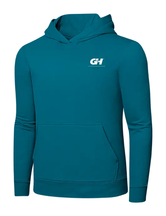 Dark Teal 7.8 oz Ring Spun Hooded Sweatshirt w/G&H Logo