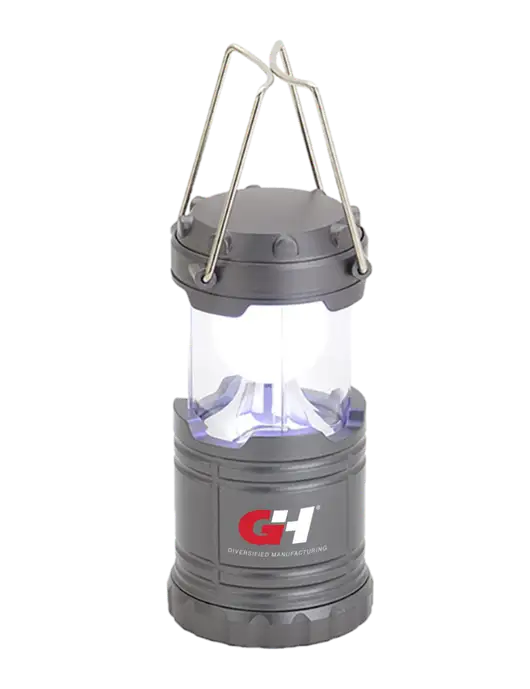 Gunmetal Mini Retro Lantern w/G&H Logo