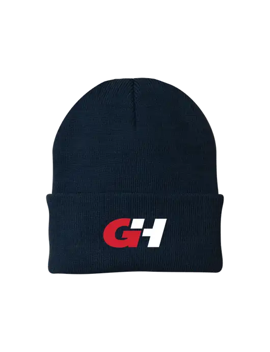 Navy Knit Cap w/G&H Logo