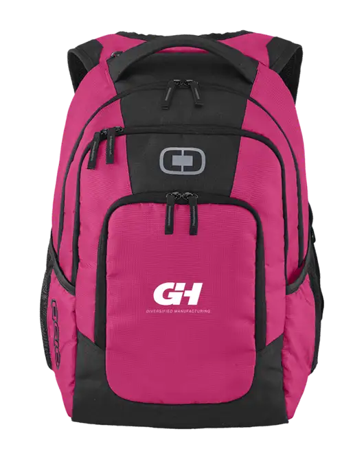 OGIO Flush Pink Logan Laptop Backpack
 w/G&H Logo