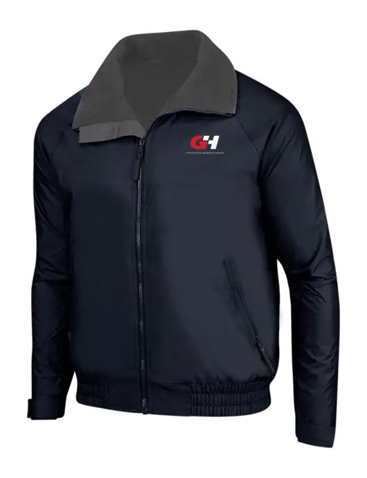 True Navy/Grey Heather Classic Competitor Jacket w/G&H Logo