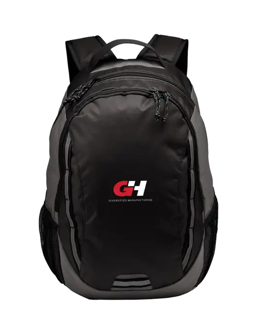 Ridge Charcoal/Dark Charcoal Laptop Backpack w/G&H Logo