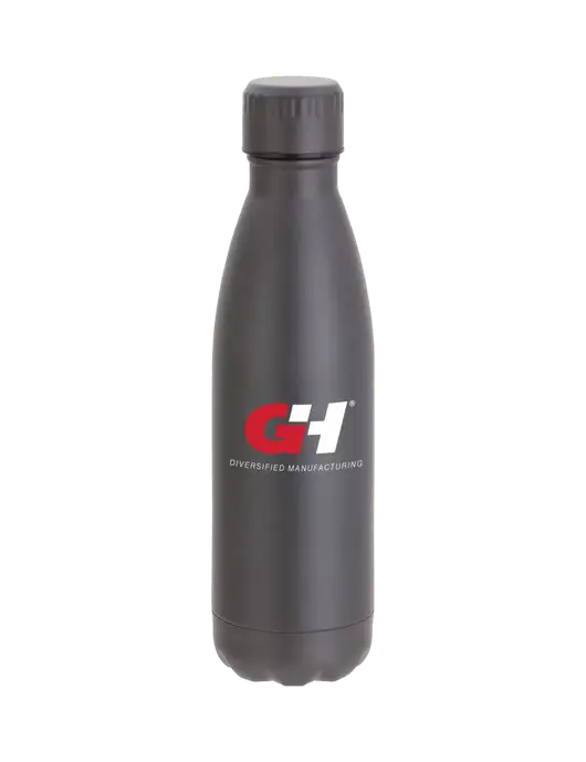 City Go Matte Charcoal 17 oz Insulated Bottle w/G&H Logo