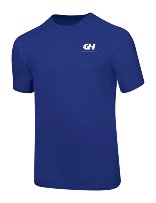 Ring Spun Royal 4.5 oz T-Shirt w/G&H Logo