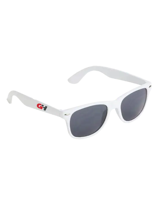 Daytona White Sunglasses w/G&H Logo