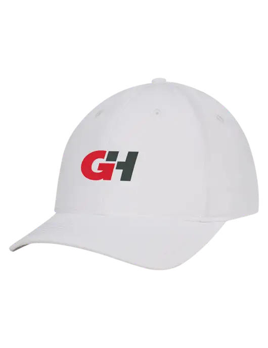 White Nylon Twill Performance Cap w/G&H Logo