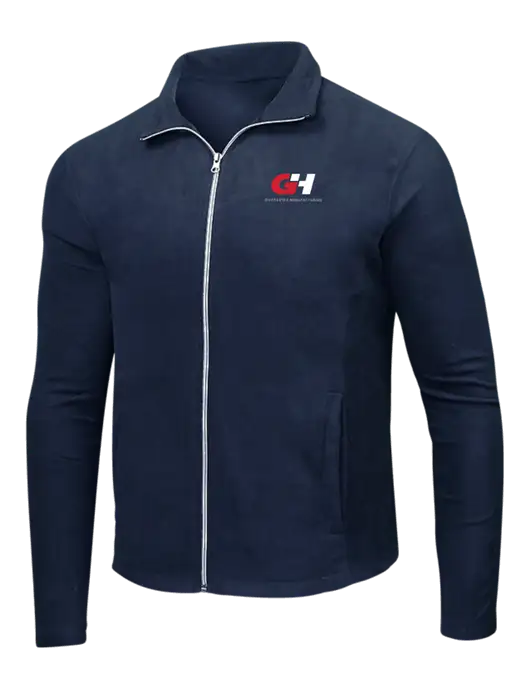 Navy Microfleece Jacket w/G&H Logo