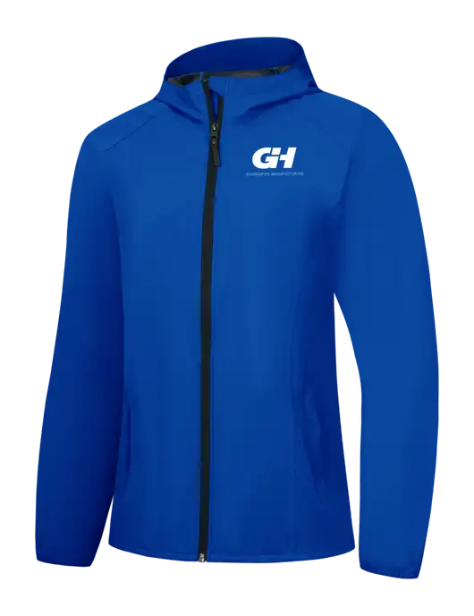 Womens Royal Essential Rain Jacket w/G&H Logo