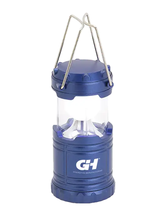 Blue Mini Retro Lantern w/G&H Logo