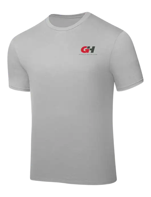 Silver PosiCharge Competitor Tee w/G&H Logo