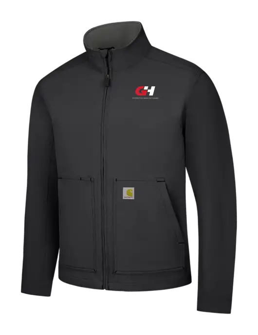 Carhartt Black Super Dux Soft Shell Jacket w/G&H Logo