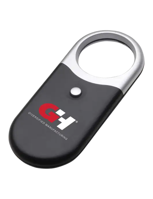 Compact Black Magnifier Light w/G&H Logo