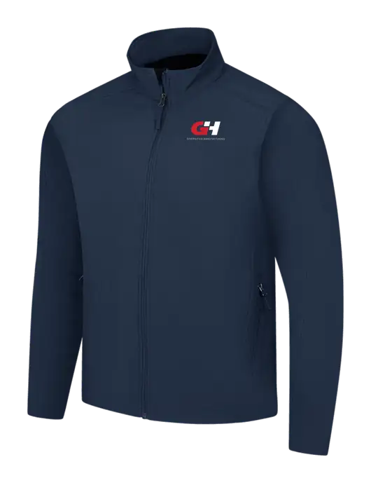 Navy Core Soft Shell Jacket w/G&H Logo