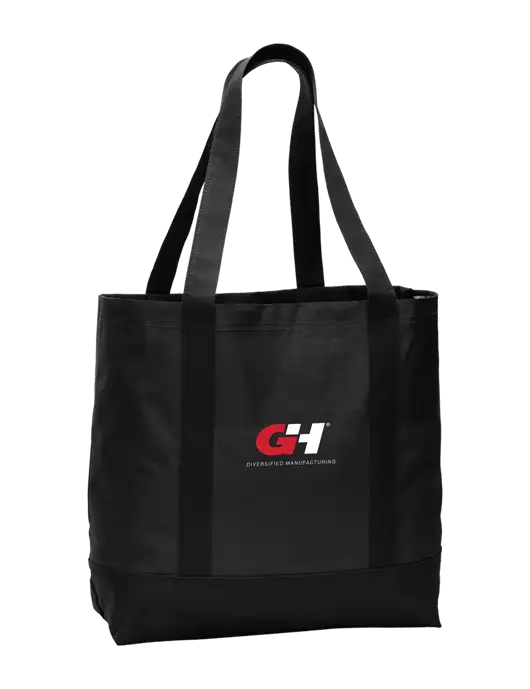 Carryall Black/Black Day Tote w/G&H Logo