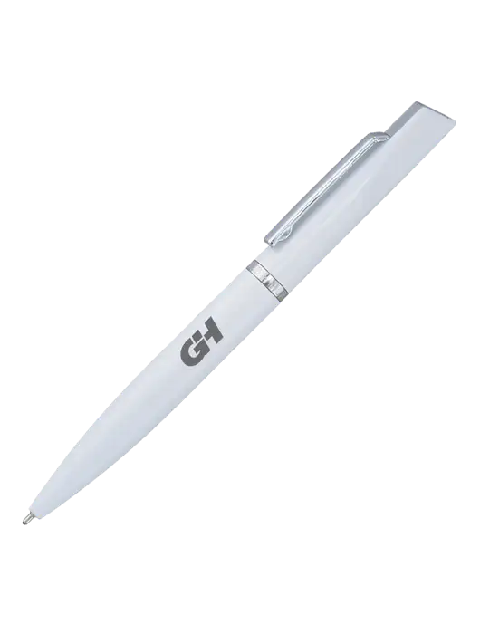 Santos White Pen - Black Ink w/G&H Logo
