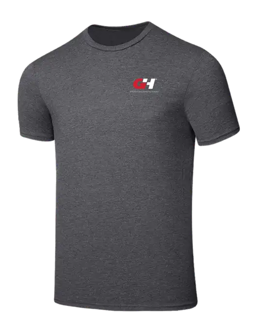 Seriously Soft Heathered Charcoal T-Shirt w/G&H Logo