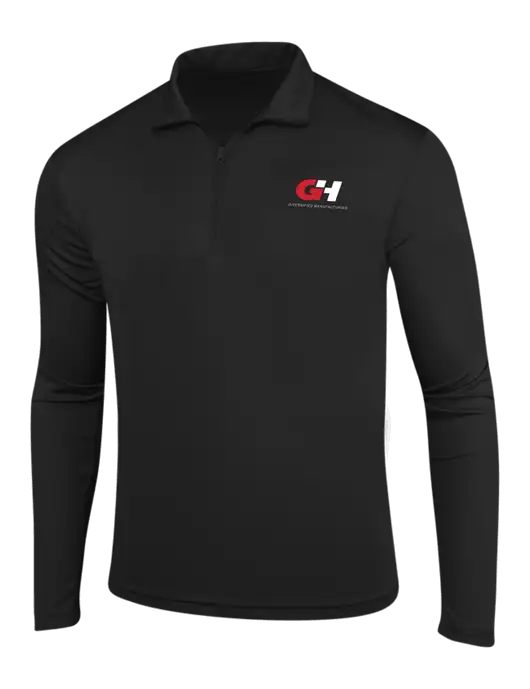 Black PosiCharge Competitor 1/4 Zip Pullover w/G&H Logo