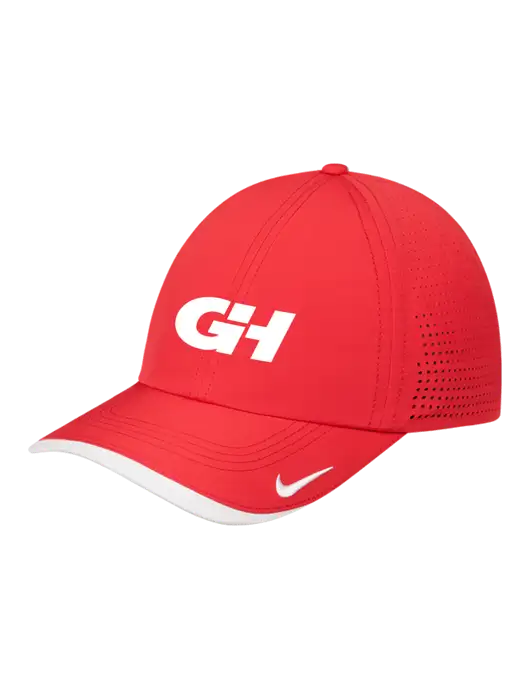 Nike Red/White Dri-FIT Perforated Performance Cap w/G&H Logo