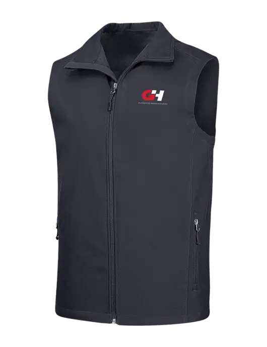 Dark Grey Core Soft Shell Vest w/G&H Logo