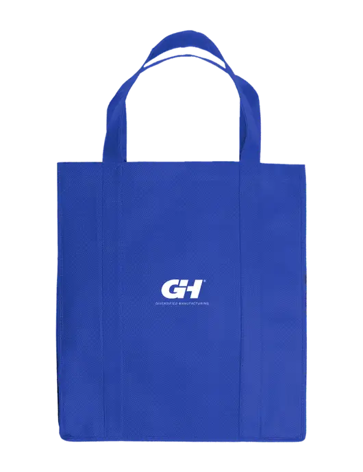 Eco Reusable Jumbo Royal Shopping Bag w/G&H Logo