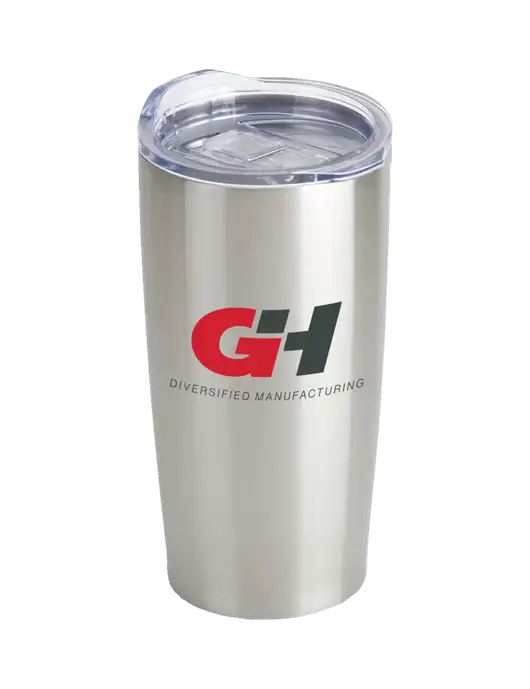 Society Silver 20 oz Insulated Tumbler w/G&H Logo
