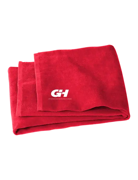Red Beach Towel w/G&H Logo