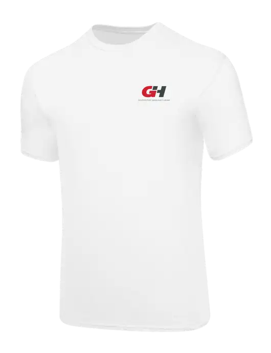 Core Blend White T-Shirt w/G&H Logo