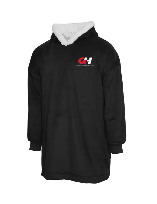 Wearable Lodge Black Blanket w/G&H Logo