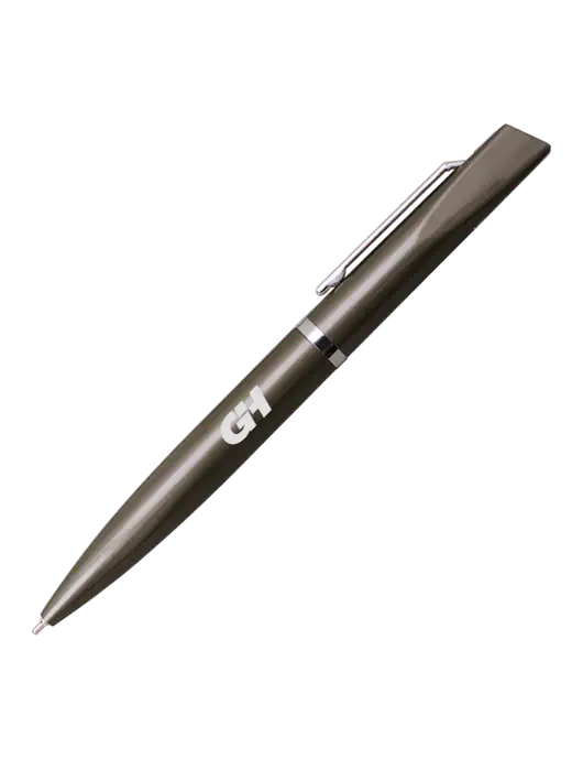 Santos Gunmetal Pen - Black Ink w/G&H Logo