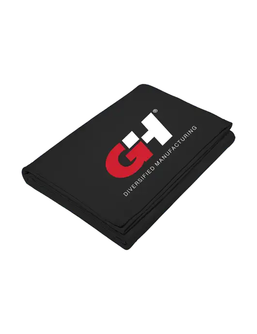 Core Black Fleece Sweatshirt Blanket w/G&H Logo