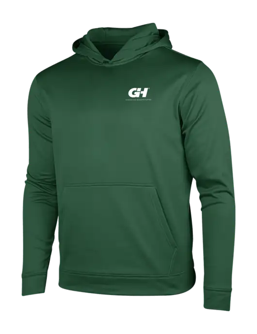 Forest Green Sport-Wick Fleece Hooded Pullover w/G&H Logo