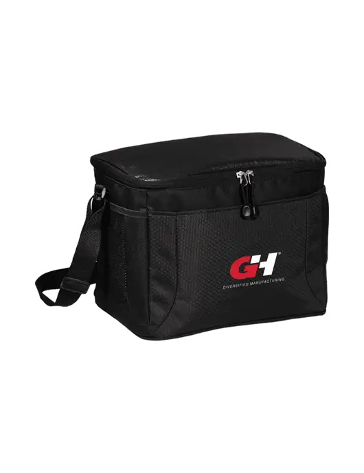 12 Can Black/Black Cube Cooler  w/G&H Logo
