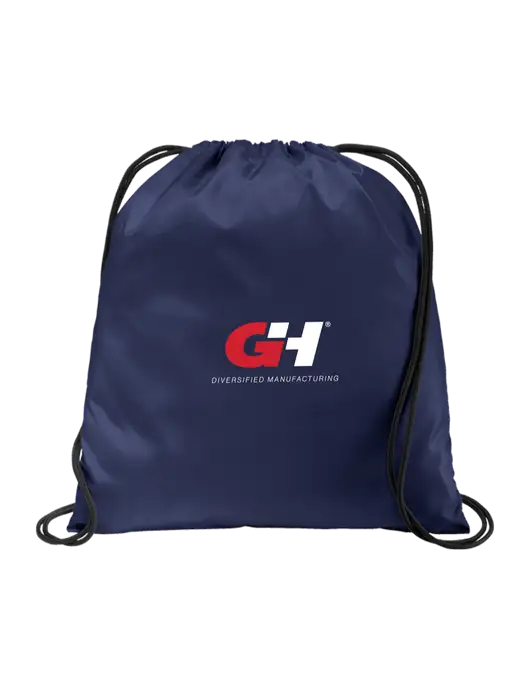 Drawstring  True Navy Cinch Pack w/G&H Logo