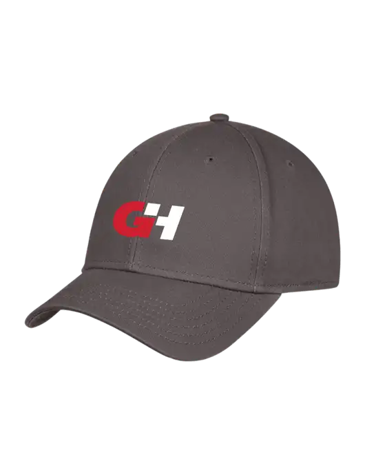 Charcoal Structured Cap Hook & Loop w/G&H Logo