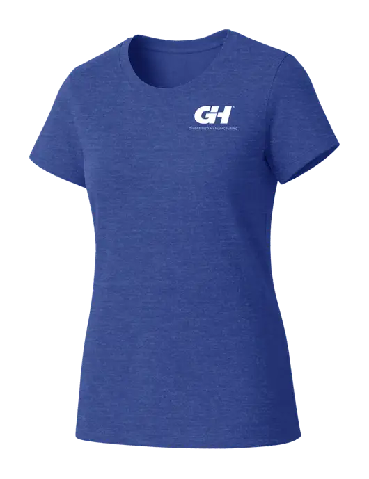 Womens Seriously Soft Royal Frost T-Shirt w/G&H Logo